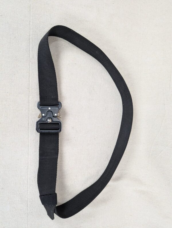 Tactical Nylon Web Belt with Black Quick-Release Buckle Adjustable 42 Inch