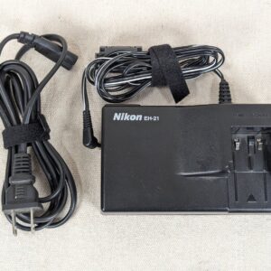 Nikon EH-21 AC Adapter Battery Charger for EN-EL1 Li-ion Batteries Power Cord