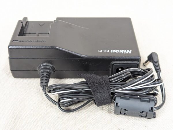Nikon EH-21 AC Adapter Battery Charger for EN-EL1 Li-ion Batteries Power Cord