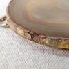 Vintage Wheeler Manufacturing Belt Buckle Petrified Wood 1970s Western Boho S...