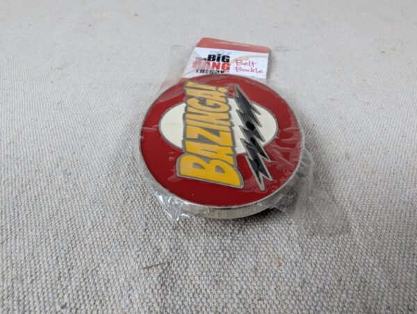 Bazinga! The Big Bang Theory Ripple Junction Belt Buckle 2012 New In Packaging