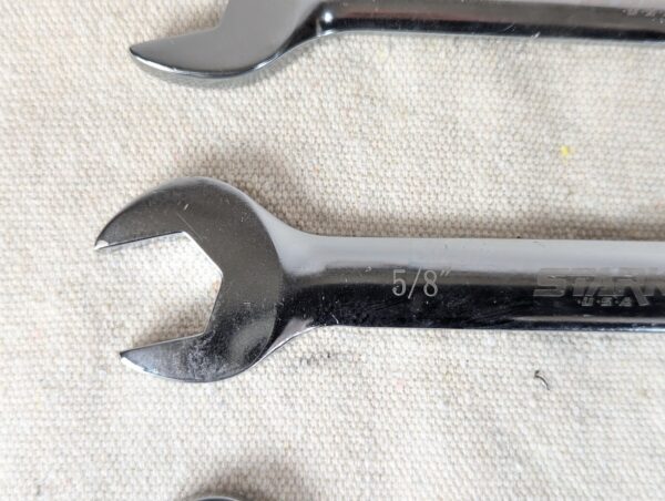 Stark Elite 7-Piece SAE Flex-Head Ratcheting Wrench Set Model 18704 New Condi...