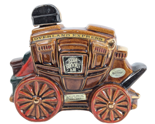 Vintage 1969 Ezra Brooks Overland Express Stagecoach Decanter Heritage China ...