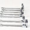 Stark Elite 7-Piece SAE Flex-Head Ratcheting Wrench Set Model 18704 New Condi...