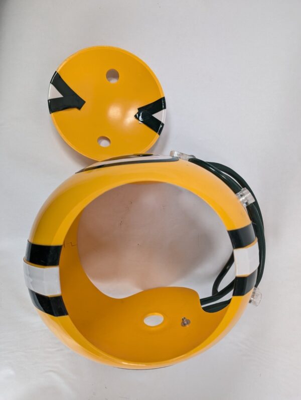 Green Bay Packers Fan Gear Lot Riddell Mini Helmet Snack Bowl Cup Collectible
