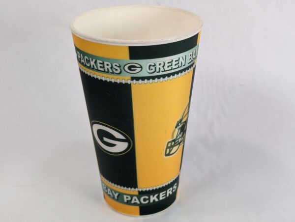 Green Bay Packers Fan Gear Lot Riddell Mini Helmet Snack Bowl Cup Collectible