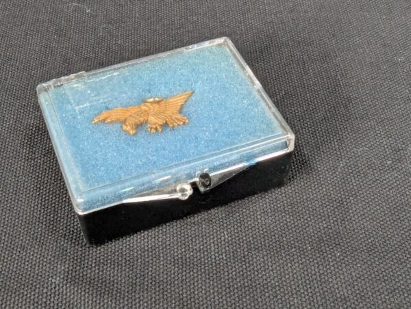 Vintage Oyer Eagle Charm Pendant 1/10 10K Gold Filled Jewelry 1 Inch Wide