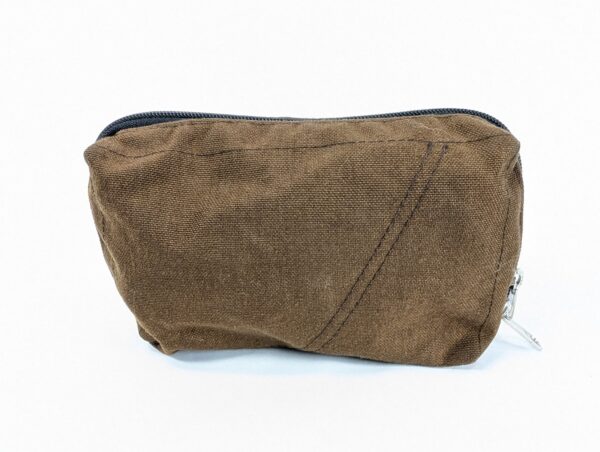 Tutts Pacs 'N Sacs Utag VTG Canvas Utility Pouches Set Brown Black YKK Zippers