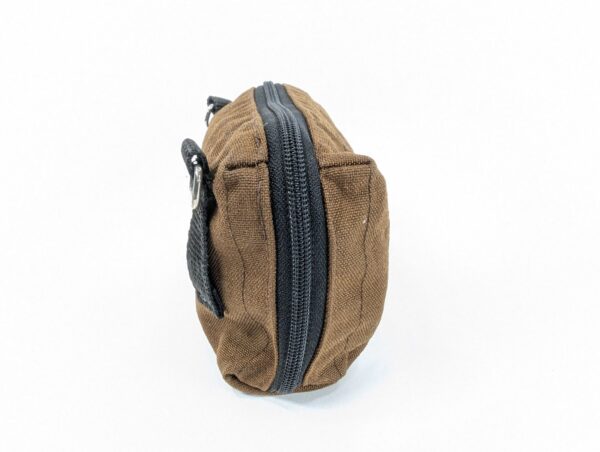 Tutts Pacs 'N Sacs Utag VTG Canvas Utility Pouches Set Brown Black YKK Zippers