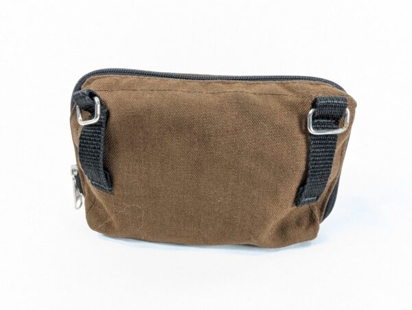 Tutts Pacs 'N Sacs Utag VTG Canvas Utility Pouches Set Brown Black YKK Zippers