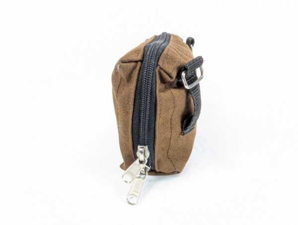 Tutts Pacs 'N Sacs Utag VTG Canvas Utility Pouches Set Brown Black YKK Zippers