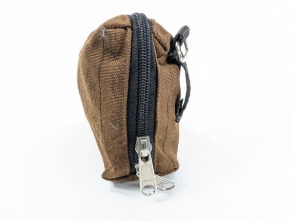 Tutts Pacs 'N Sacs Utag VTG Canvas Utility Pouches Set Brown Black YKK Zippers