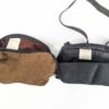 Tutts Pacs 'N Sacs Utag VTG Canvas Utility Pouches Set Brown Black YKK Zippers