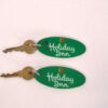 Vintage Hotel Key Collection Plastic Fobs Brass Keys Holiday Inn Lima Sheraton