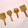 Vintage Hotel Key Collection Plastic Fobs Brass Keys Holiday Inn Lima Sheraton