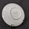 Charter Club Grand Buffet Saucers White Porcelain Platinum Rim Single Or Set