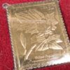 10-323.jpg 1998 Postal Commemorative Society First Day Cover 22kt Gold Plated Yellow Poplar