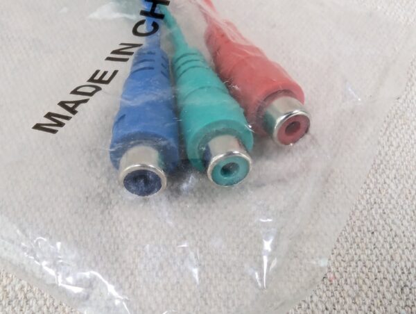 7-Pin S-Video to 3 RCA Female Component Splitter Adapter Convert Home Movies