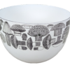 Scandinavian MCM Kaj Franck Arabia Finel Mushroom Enamel Bowl Mid-Century Modern