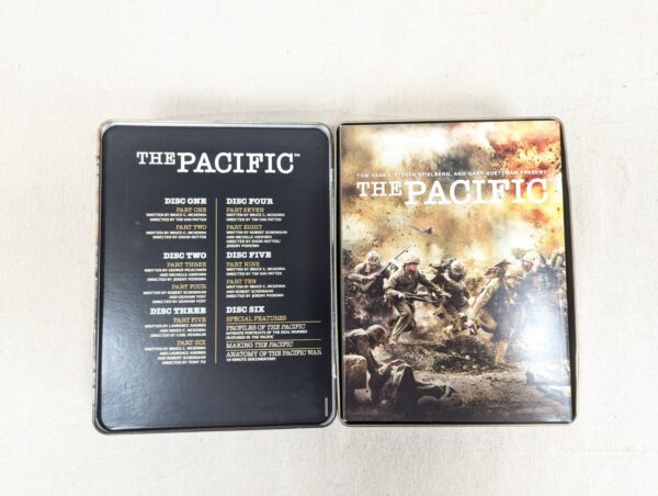 The Pacific HBO Miniseries Complete Series DVD Collector's Tin Set 2010 War D...