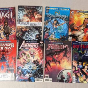 Lot of 8 Free Comic Book Day Promotional Issues Marvel Image Dark Horse Comics