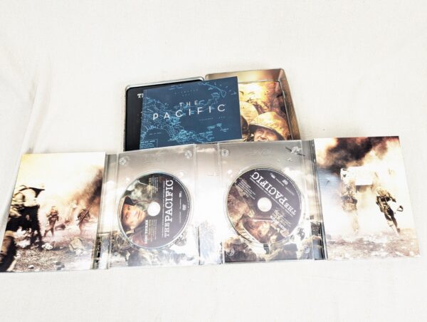 The Pacific HBO Miniseries Complete Series DVD Collector's Tin Set 2010 War D...