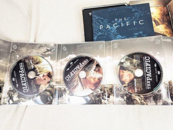 The Pacific HBO Miniseries Complete Series DVD Collector's Tin Set 2010 War D...