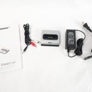 Bose Wave Connect Kit for iPod 30-Pin Docking Base P/N 347759-0010 Silver Black