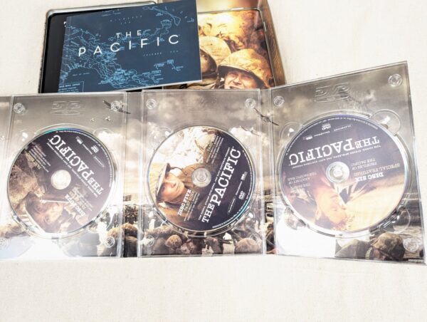 The Pacific HBO Miniseries Complete Series DVD Collector's Tin Set 2010 War D...