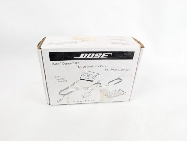 Bose Wave Connect Kit for iPod 30-Pin Docking Base P/N 347759-0010 Silver Black