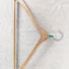 Vintage Fuso d'Oro Wooden Clothes Hanger Rome Department Store Advertising Logo