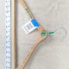 Vintage Fuso d'Oro Wooden Clothes Hanger Rome Department Store Advertising Logo