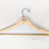 10-3437.jpg Vintage Wooden Clothes Hanger Golden Eagle Motor Inn Branded Hotel Collectible
