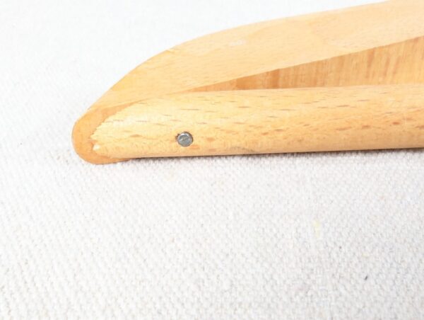 Skyway Hotel London Airport Wooden Clothes Hanger Vintage Hotel Memorabilia Good