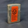 10-345.jpg 2001 Zippo Windproof Lighter Brushed Brass Marlboro Promotional Case Unfired