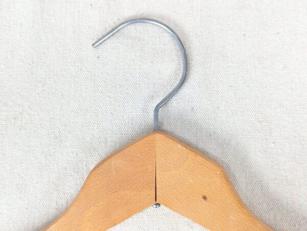 Skyway Hotel London Airport Wooden Clothes Hanger Vintage Hotel Memorabilia Good