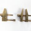 10-3475.jpg Vintage Japanese Brass Machinist Tool Set Butterfly Logo Clamps Vise Precision