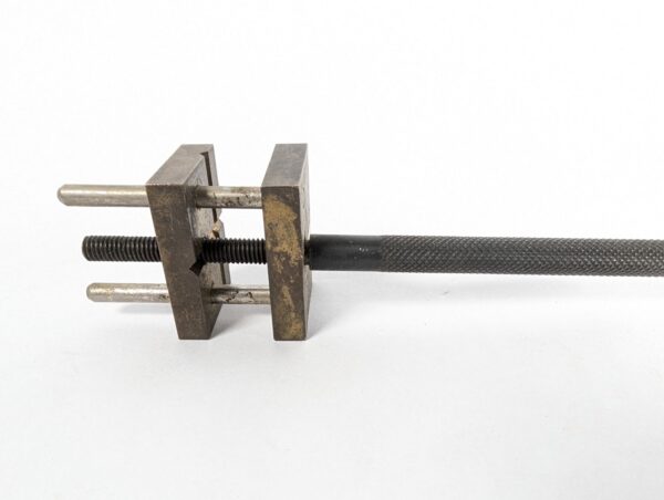 10-3481.jpg Vintage Japanese Brass Machinist Tool Set Butterfly Logo Clamps Vise Precision