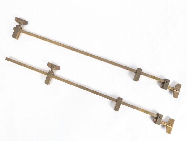 10-3485.jpg Vintage Japanese Brass Machinist Tool Set Butterfly Logo Clamps Vise Precision
