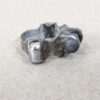 Vintage SunTour Bicycle Down Tube Shifter Clamp Chrome Steel Mounting Hardware