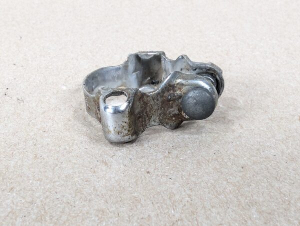 Vintage SunTour Bicycle Down Tube Shifter Clamp Chrome Steel Mounting Hardware