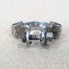 Vintage SunTour Bicycle Down Tube Shifter Clamp Chrome Steel Mounting Hardware