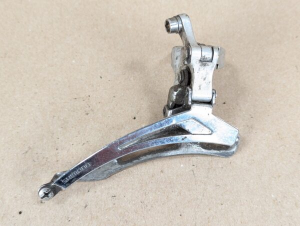 Vintage Shimano FD-Z206 Front Derailleur 1980s Clamp-On Silver Road Mountain 286