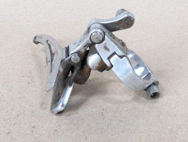 Vintage Shimano FD-Z206 Front Derailleur 1980s Clamp-On Silver Road Mountain 286