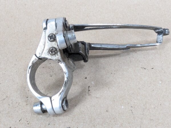 Vintage Shimano FD-Z206 Front Derailleur 1980s Clamp-On Silver Road Mountain 286