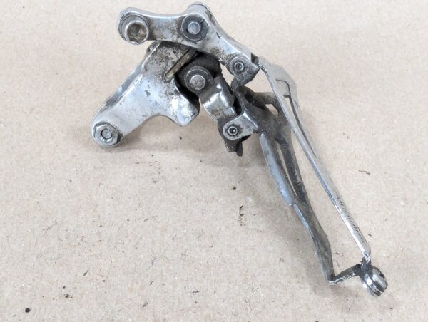 Vintage Shimano FD-Z206 Front Derailleur 1980s Clamp-On Silver Road Mountain 286