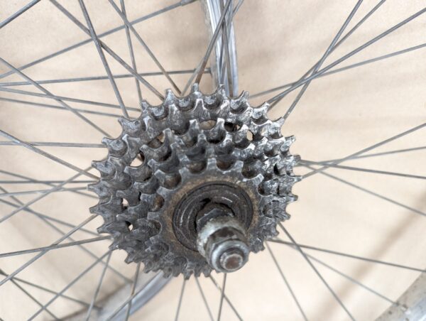 Vintage Weinmann Alloy Bicycle Wheelset 26-inch Mountain Bike Wheels 6-Speed