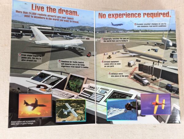 Microsoft Flight Simulator X: Deluxe Edition 2006 PC Game Software with Case ...
