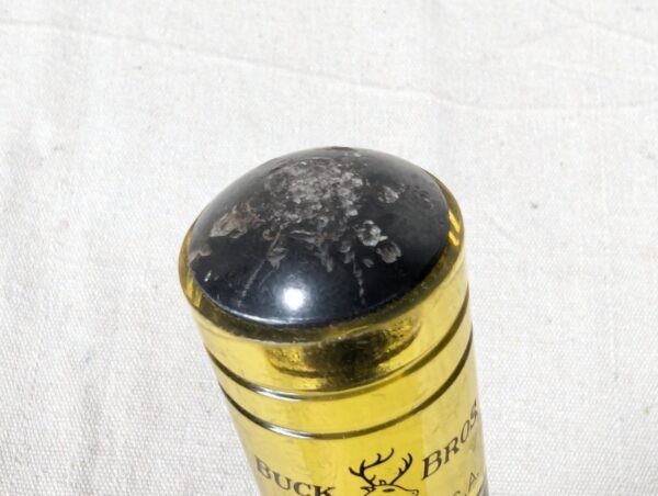 Buck Bros. 1-1/4 Inch Wood Chisel Amber Plastic Handle Made in USA Tool Vintage