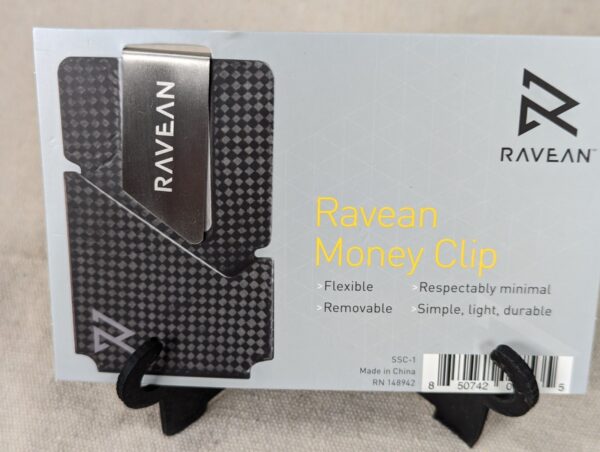 Ravean Money Clip Model SSC-1 Stainless Steel Minimalist Wallet Accessory New